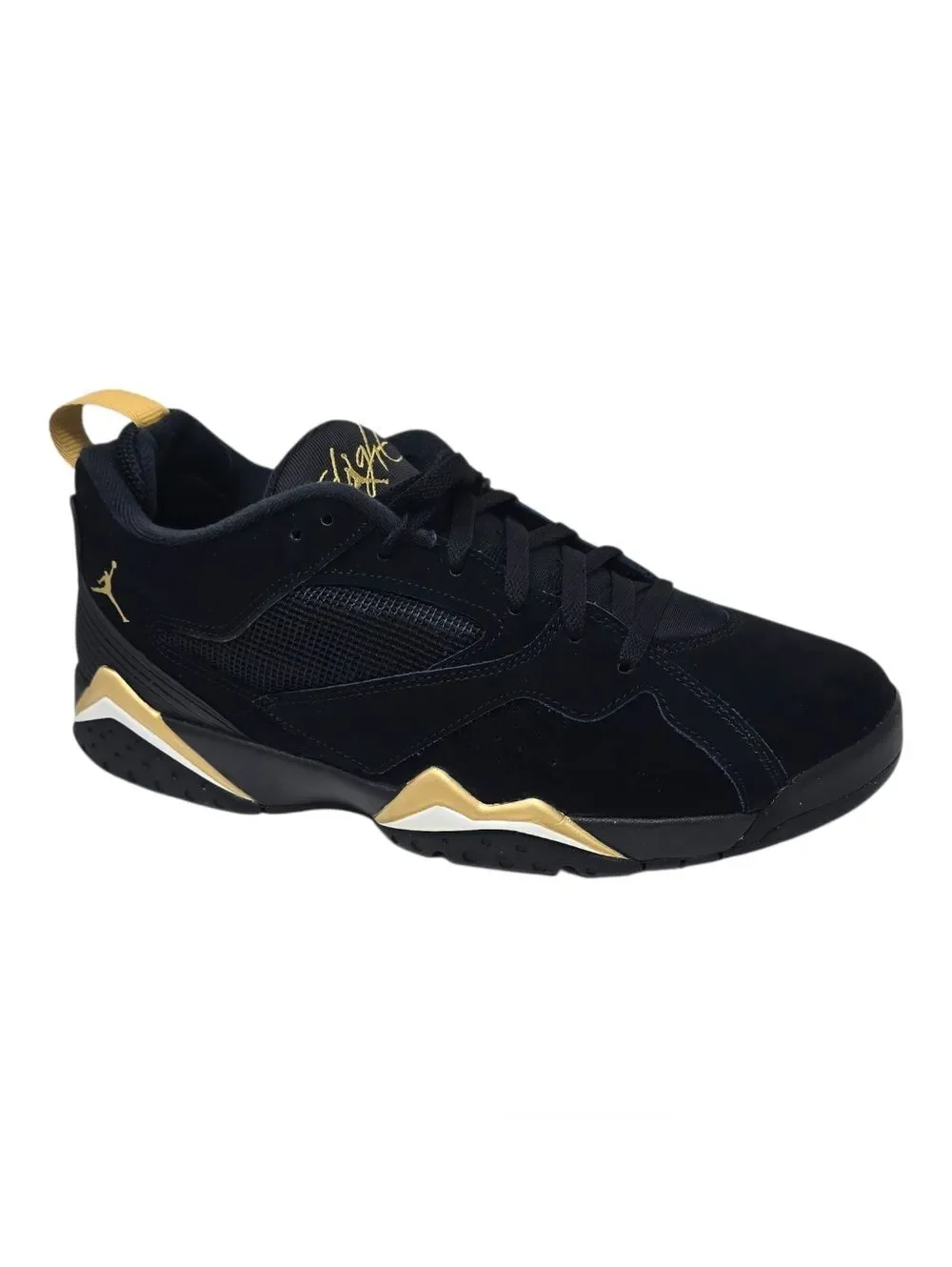 Nike Air Jordan MVP 92 Black Metallic Gold Sneakers HQ3950-007 Men's Size's